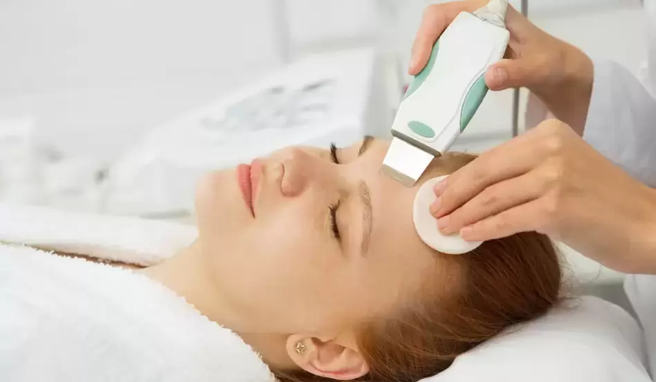 Limpieza facial ultrasónica